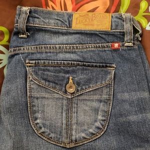 Lucky Brand Wide leg Capri's